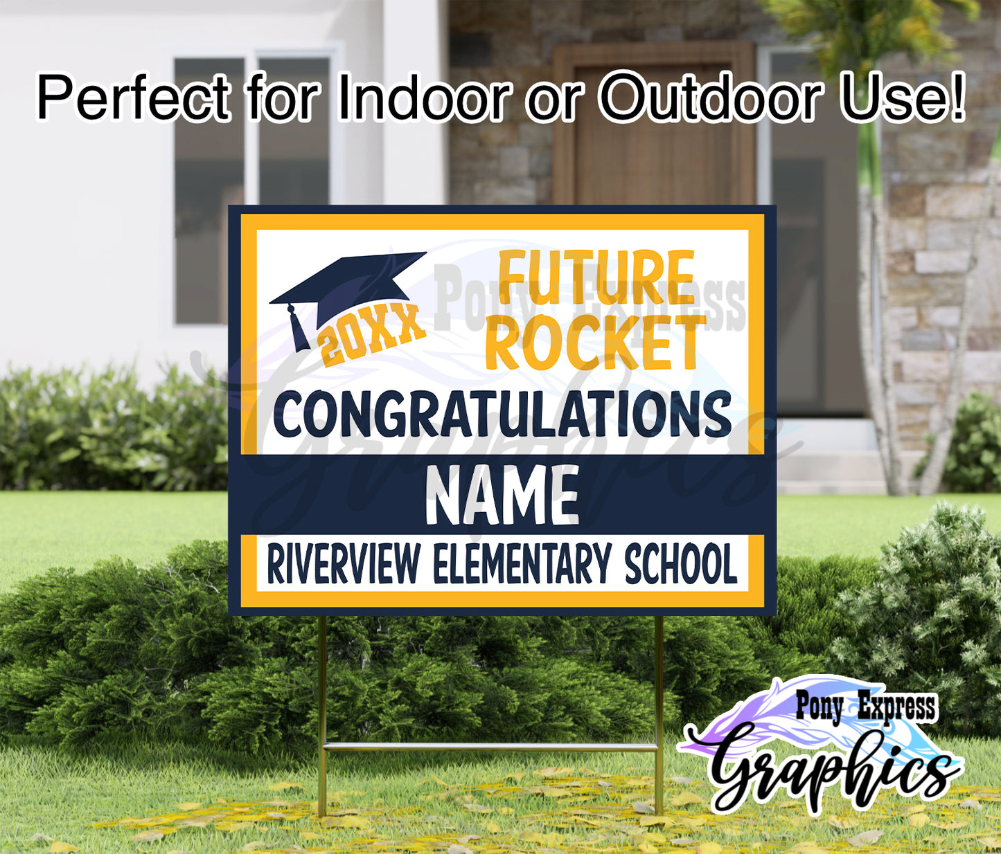 Custom Yard Signs: Future Kindergartener