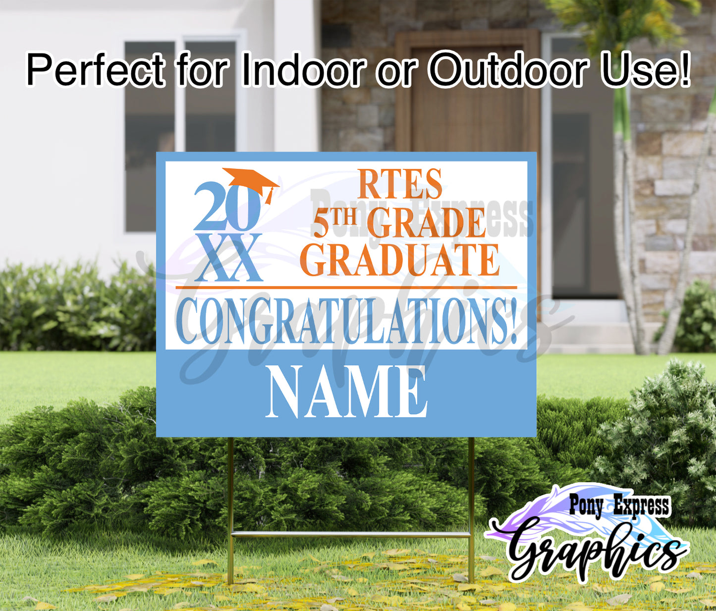Custom Yard Signs: River Trail Elementary School