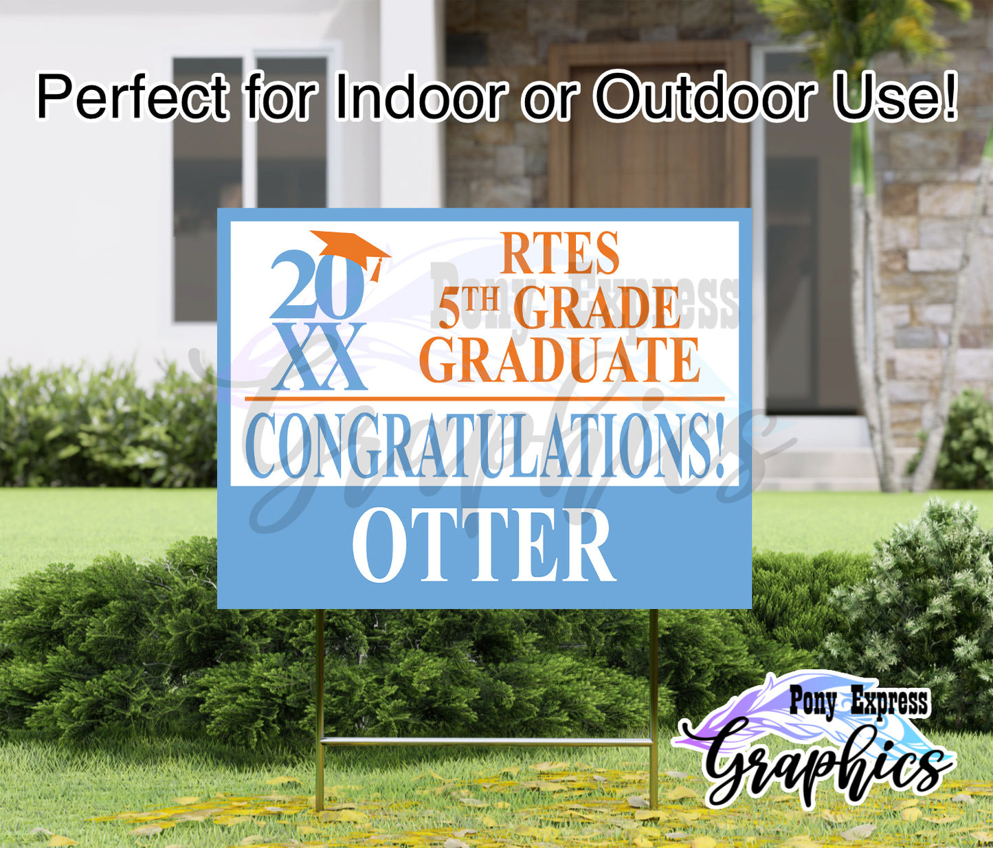 Custom Yard Signs: River Trail Elementary School