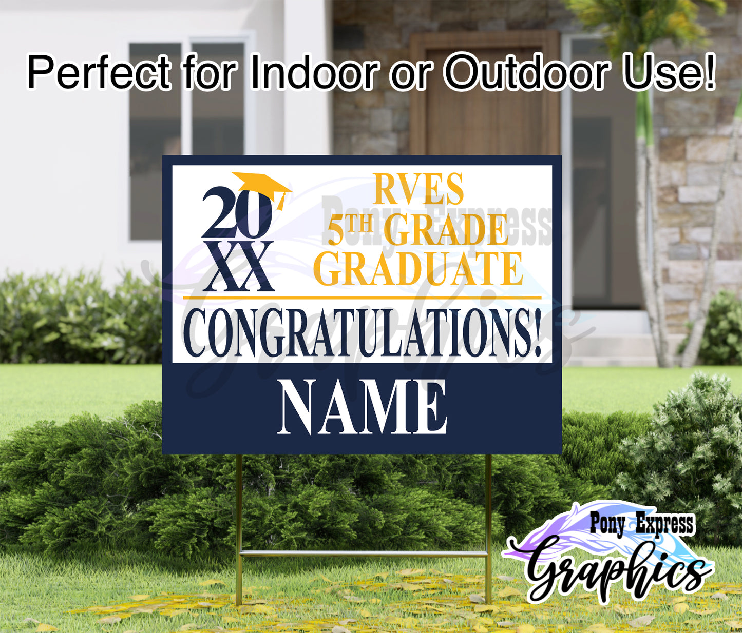 Custom Yard Signs: Riverview Elementary School