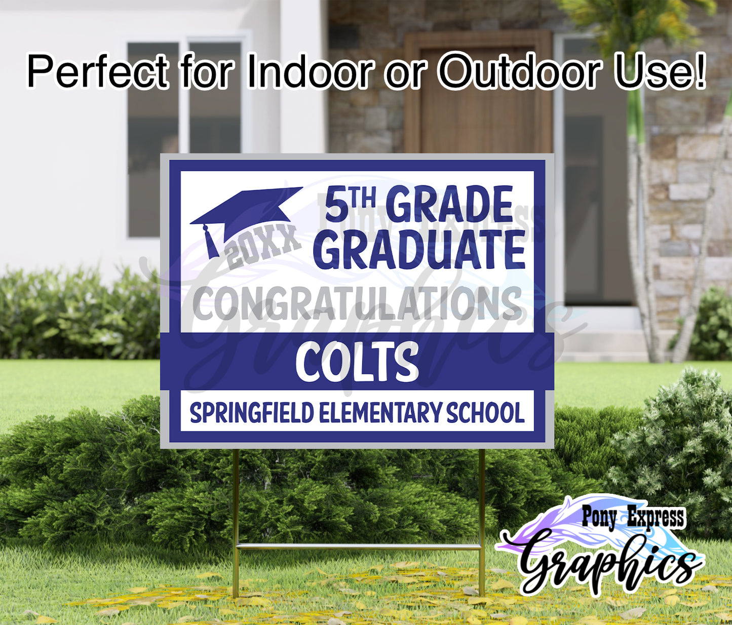 Custom Yard Signs: Springfield Elementary School