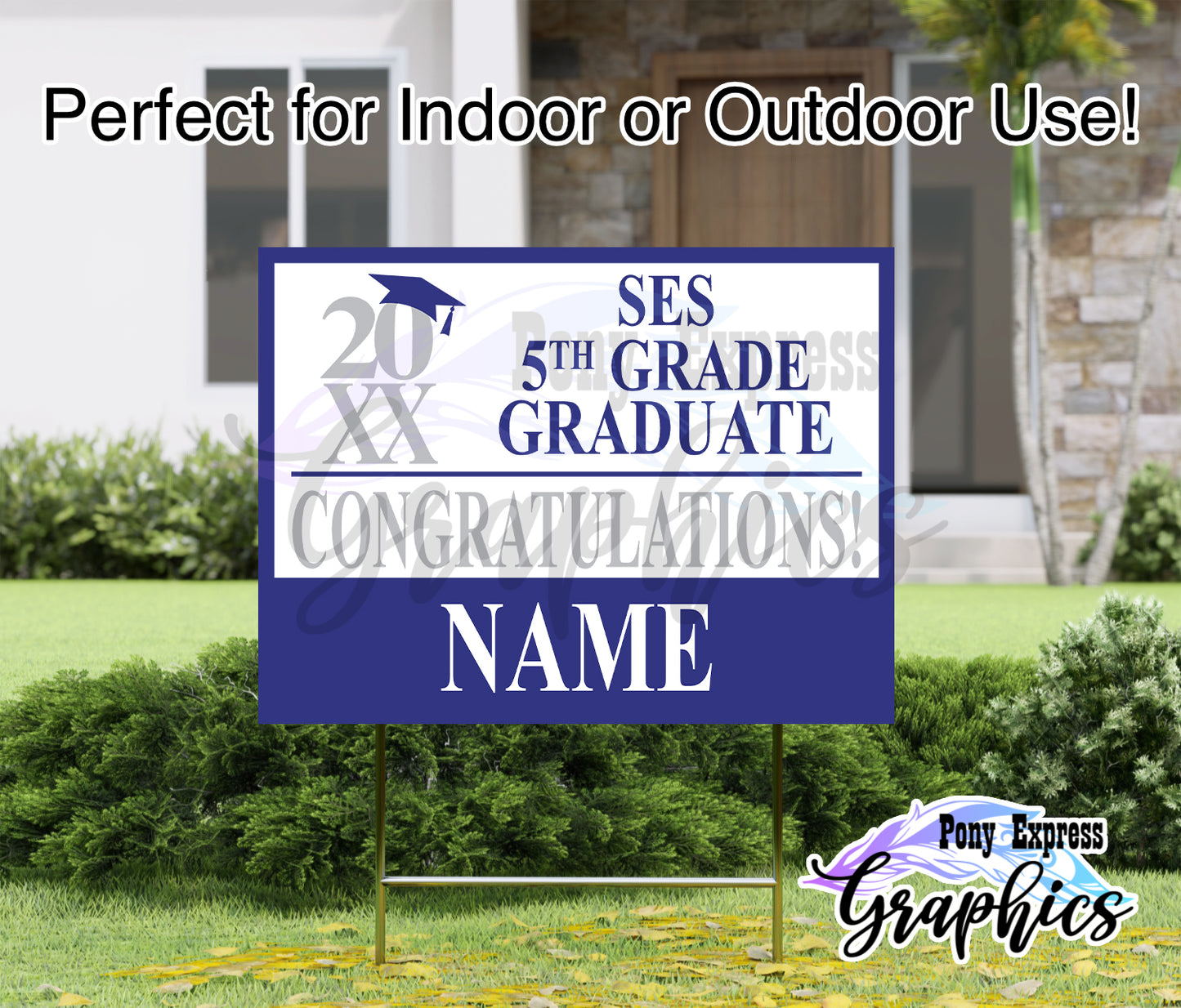 Custom Yard Signs: Springfield Elementary School
