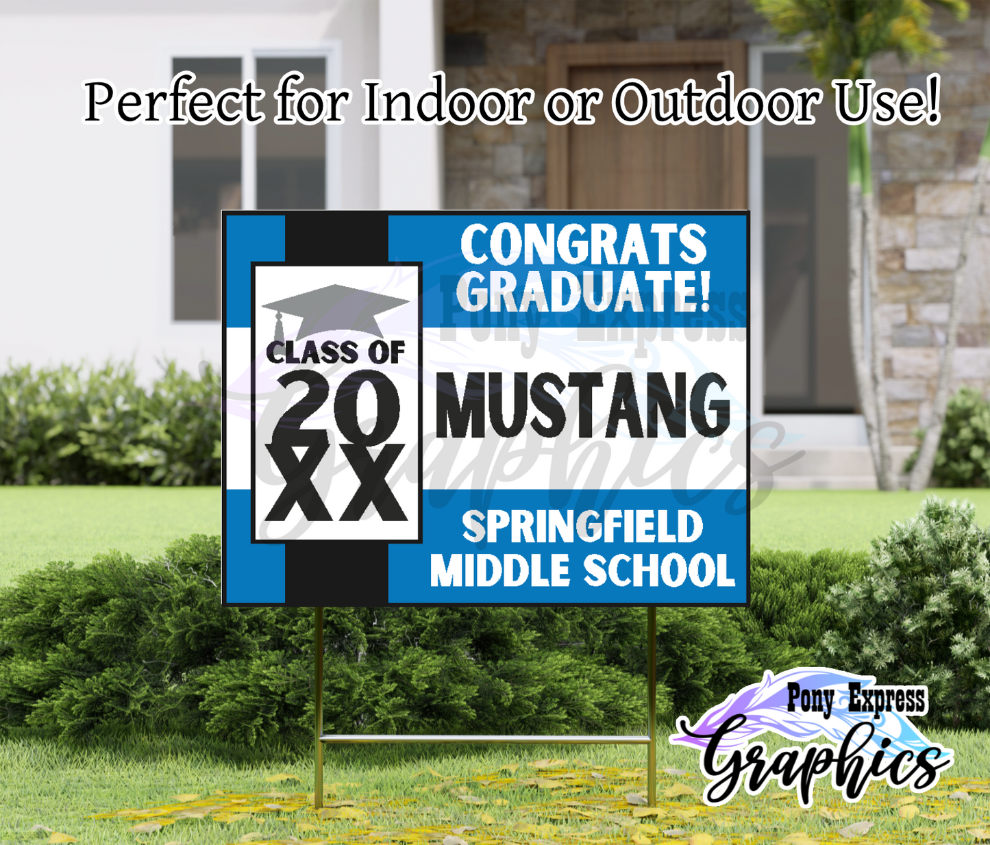 2026 Custom Yard Signs: Springfield Middle School