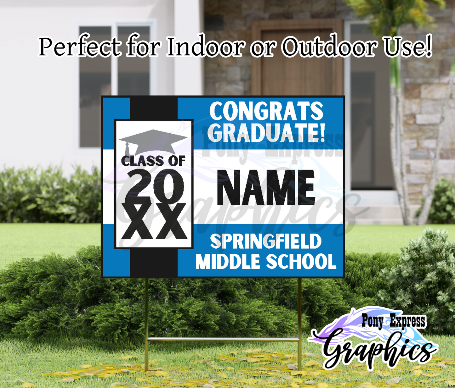 2026 Custom Yard Signs: Springfield Middle School