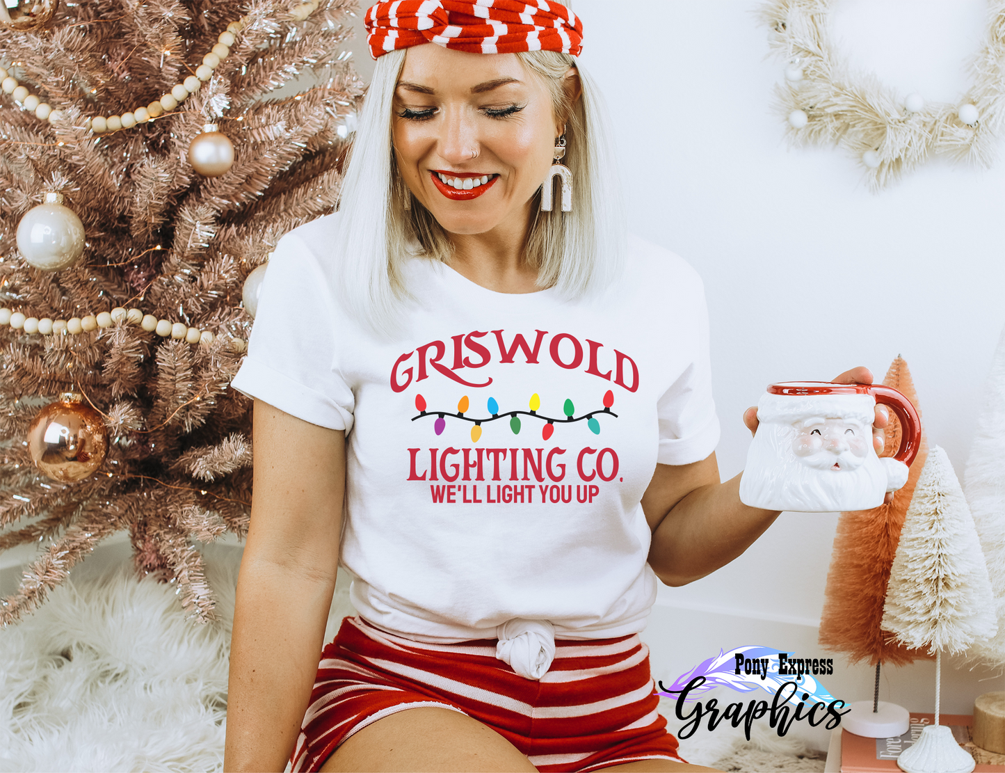Griswold Lighting Co. Christmas T-Shirt