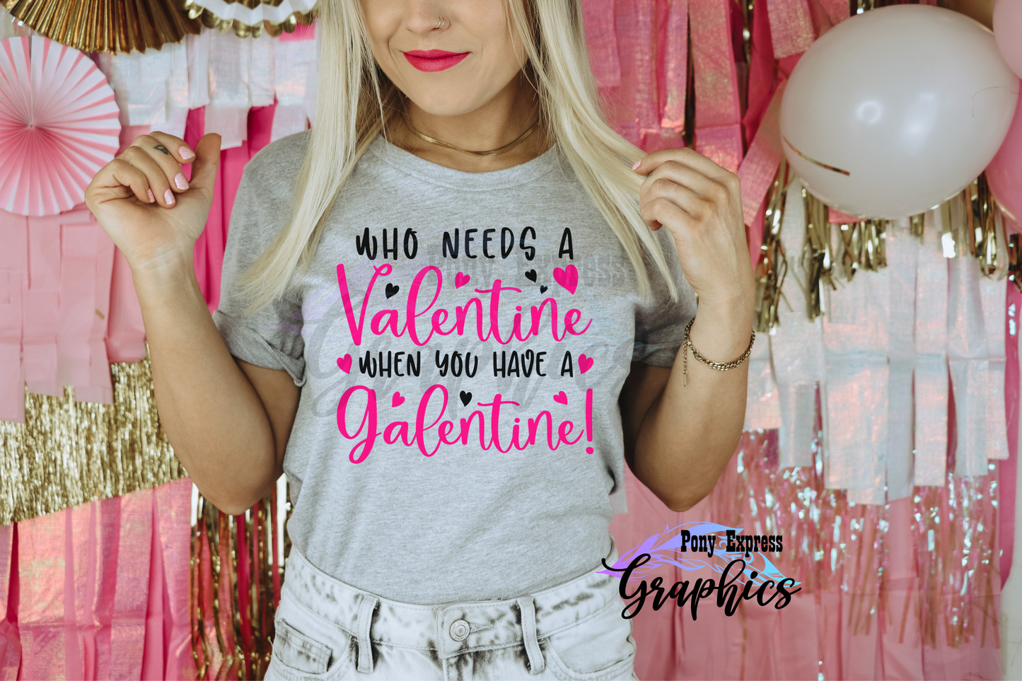 Who Needs A Valentine T-Shirt